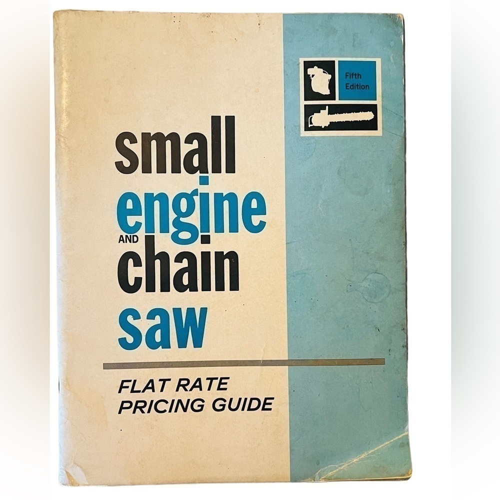 Vintage Suzuki Small Engine and Chainsaw Flat Rate Pricing Guide